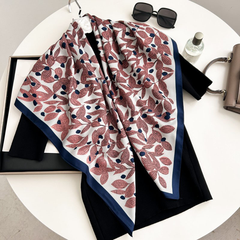 Syal Persegi 90cm Berkualitas  - Scarf Silk Square ulasan dan harga