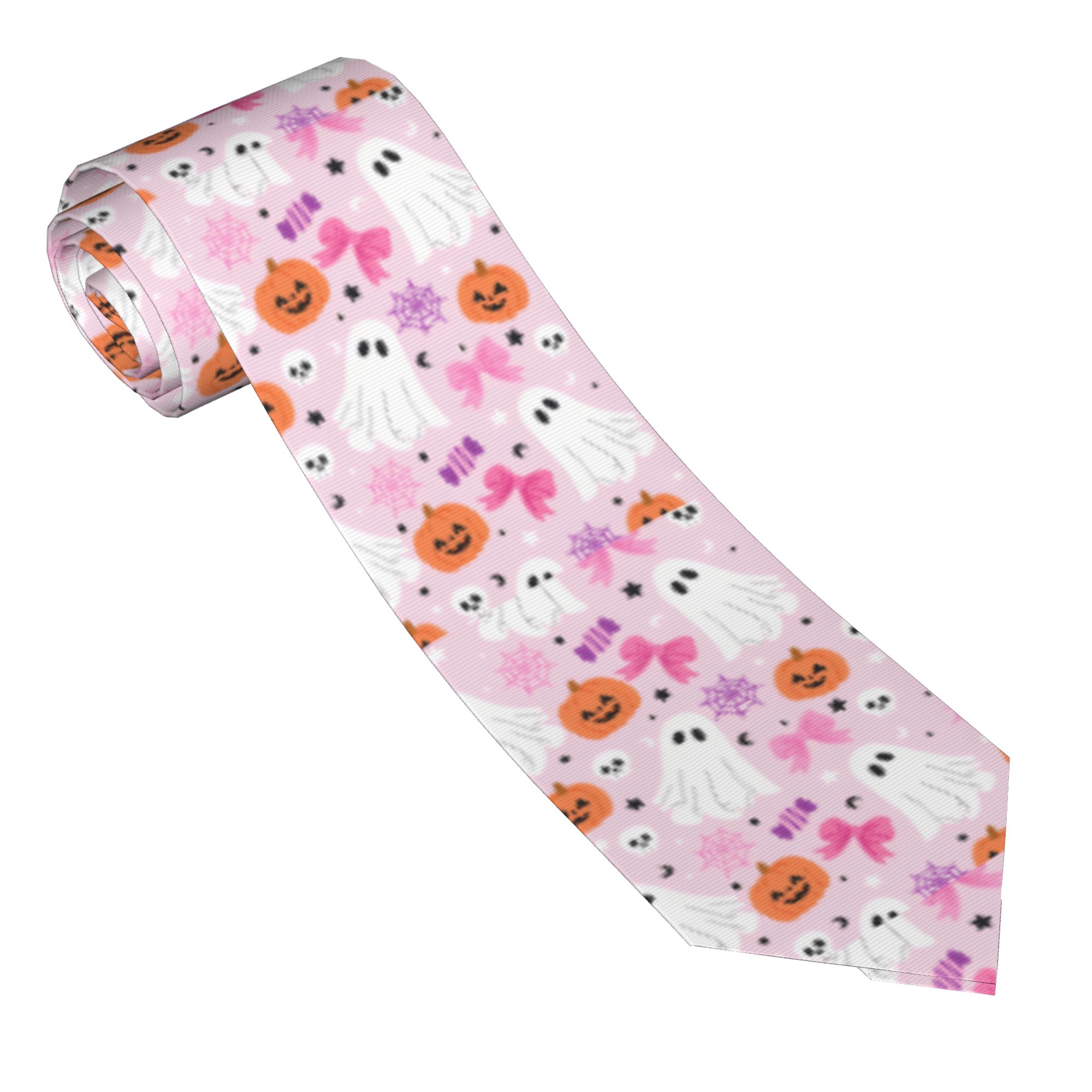 Dasi Pola Hantu Halloween Warn - Skinny Tie Men ulasan dan harga