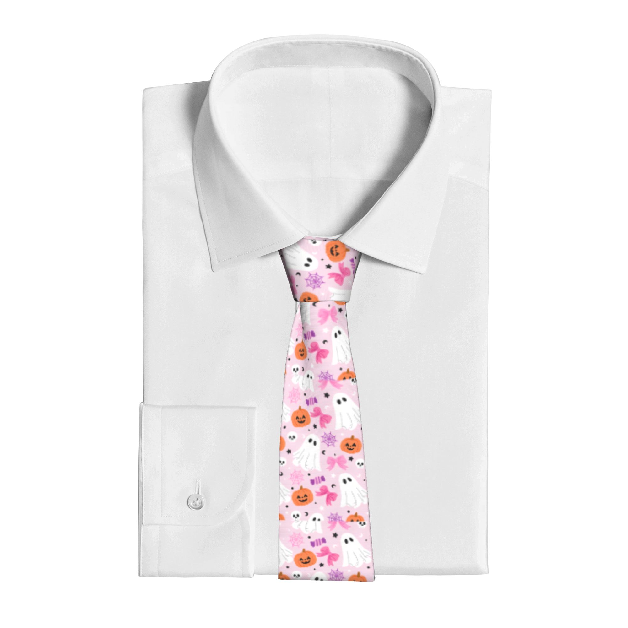 Dasi Pola Hantu Halloween Warn - Skinny Tie Men ulasan dan harga