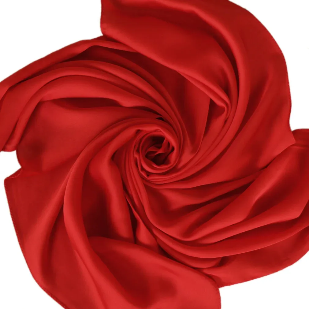 Syal Satin Wanita 70cm Warna S - Scarf Silk Square ulasan dan harga
