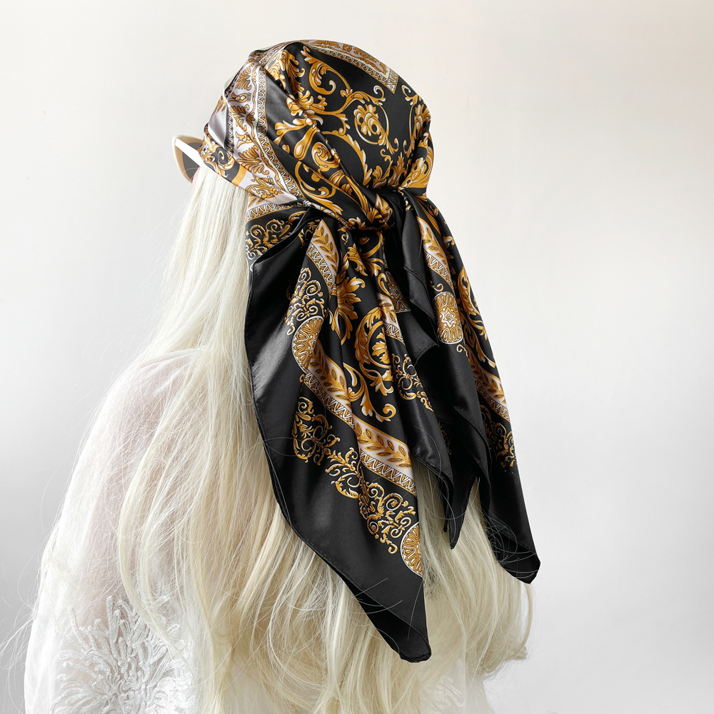 Selendang Sutra Satin Syal Per - Scarf Silk Square ulasan dan harga