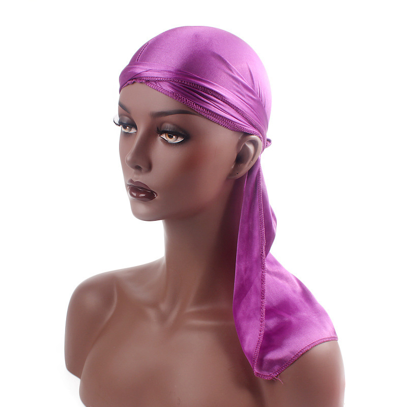 Durag Satin Wanita Pria, Kerud - Bandana Doo Rag ulasan dan harga