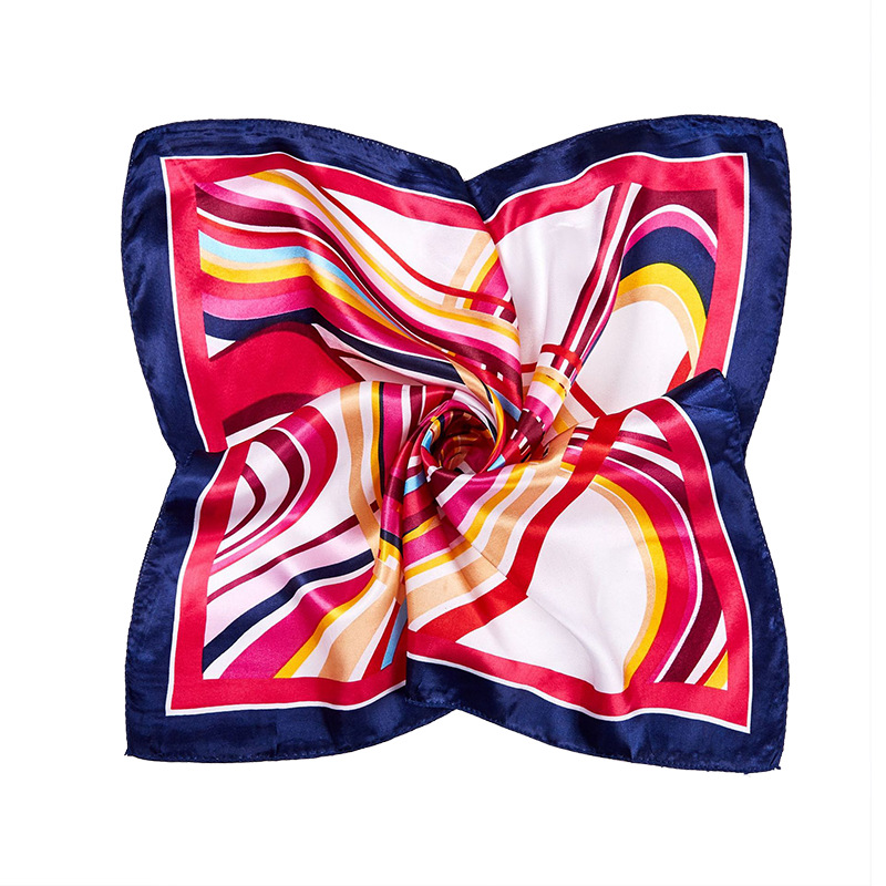 50*50cm syal syal sutra perseg - Ascot Neck Scarf ulasan dan harga