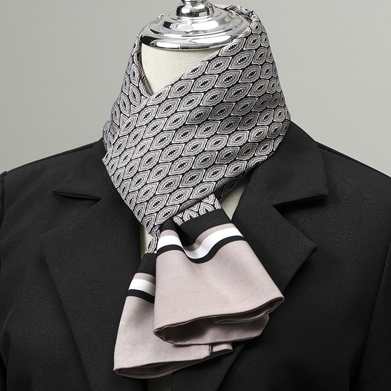 Syal Pria Imitasi Sutra, Syal  - Scarf Silk Square ulasan dan harga