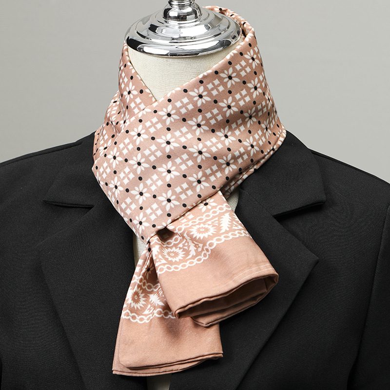 Syal Pria Imitasi Sutra, Syal  - Scarf Silk Square ulasan dan harga