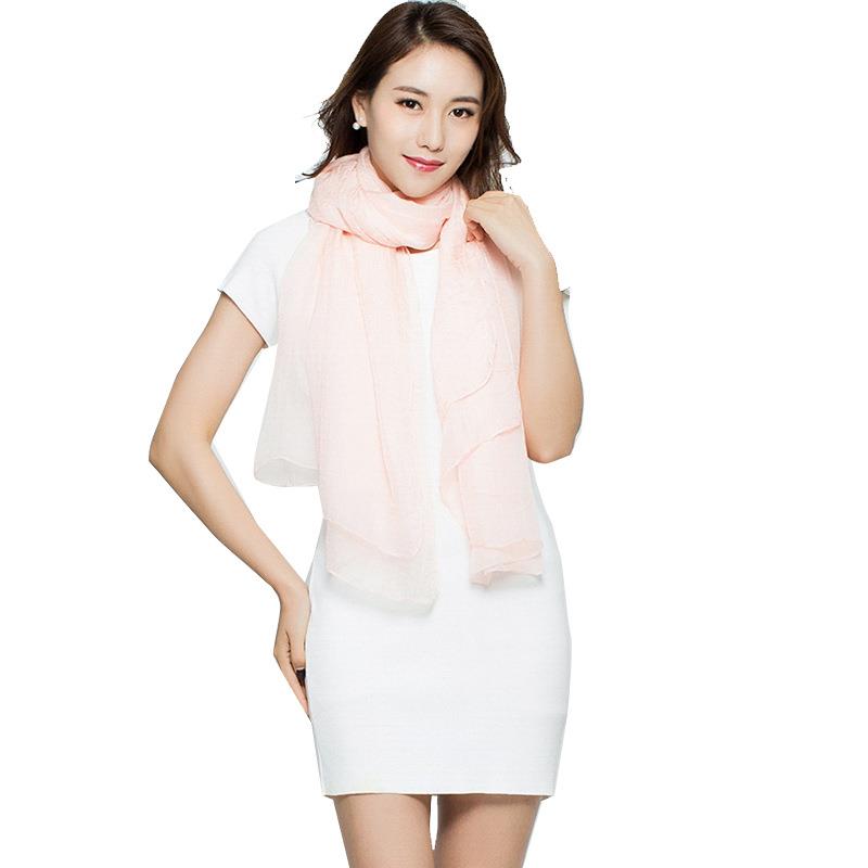 Syal Panjang Syal Selendang Mu - Silk Neck Scarf ulasan dan harga