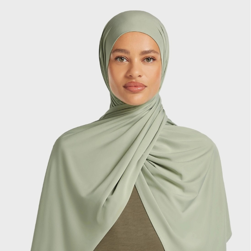 Jilbab Cair Premium D9, Kerudu - Head Wrap Turban ulasan dan harga