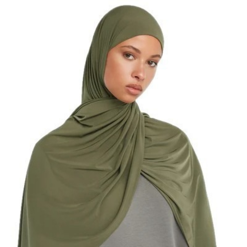 Jilbab Cair Premium E2, Kerudu - Head Wrap Turban ulasan dan harga