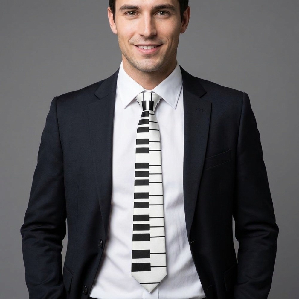 Dasi Piano Tipis Sederhana Das - Skinny Tie Men ulasan dan harga